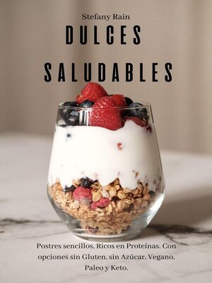 cover image of Dulces Saludables